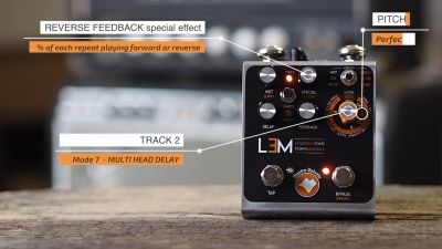ギター Mastro Valvola / TEMPESTA Mastro Valvola Tempesta Lead Channel Pedal - Vintage King